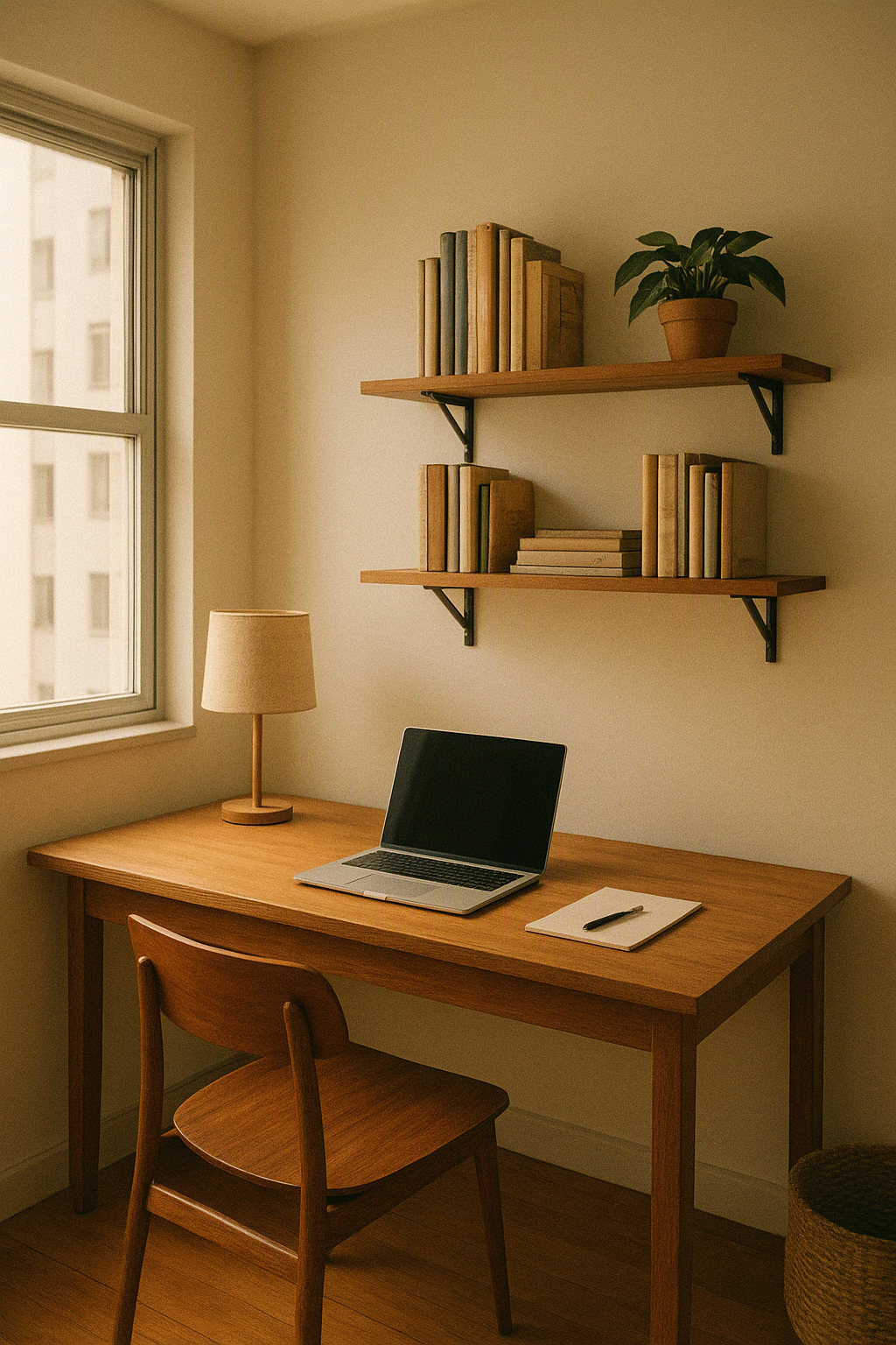 Apartamento com home office de verdade